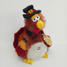 Dan Dee Singing Turkey Christmas Xmas Toy With Sound And Movement Tagged Retired