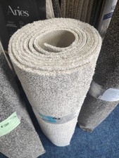 Carpet Offcut .. Hessian Back Light Grey Silver .. 2ft 10inches X 13ft 7inches
