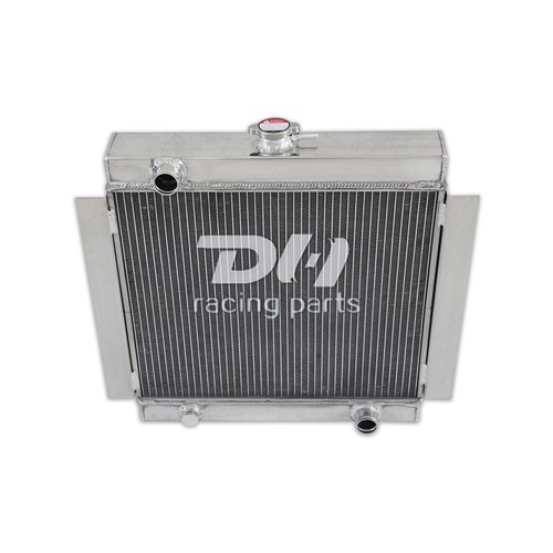 3row aluminium radiator - aluminium, for