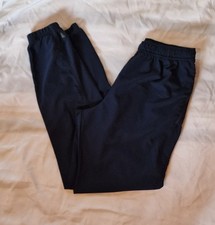 Domyos Decathlon Tracksuit Bottoms Size Small Waist 26-28" Leg 29" Dark Blue