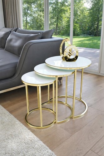 Modern nest coffee tables - coffee,