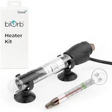 biOrb Aquarium Heater Pack, Adjustable 50W Fish Tank Heater With Thermometer & H