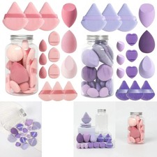 💜 Set 15pcs Makeup Sponge Blender Powder Puff foundation blush cosmetic beauty