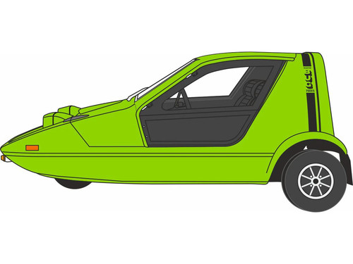 Oxford diecast bond bug lime - diecast,
