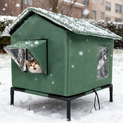 Stray cat shelter - cat, waterproof