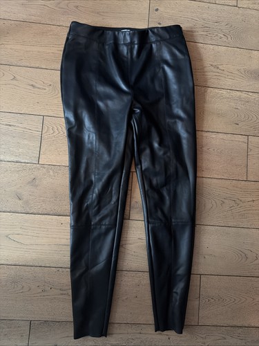 Topshop black pleather vegan - pleather,