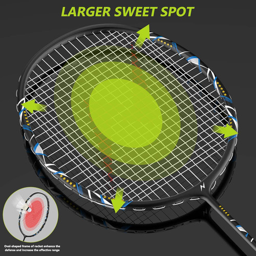 Nalax badminton set player - set,2,