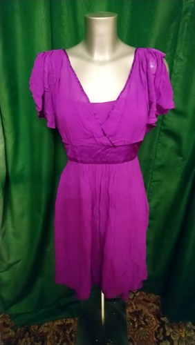 Monsoon dark pink silk shear - silk,