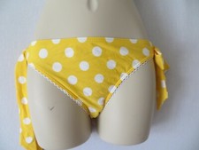 FLOOZIE YELLOW BIKINI BOTTOMS