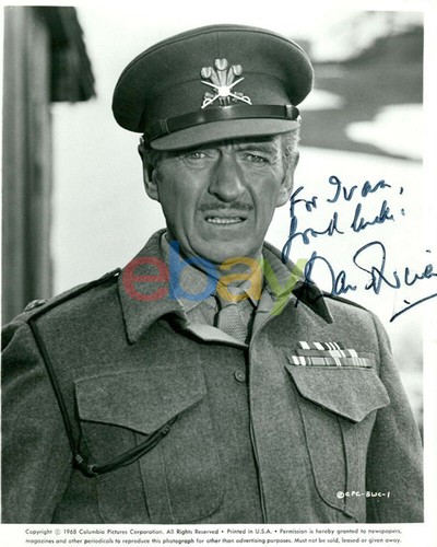 David niven signed - david, 8x10