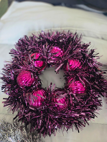 Handmade purple artificial - handmade,