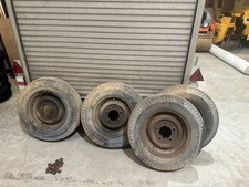 Land Rover Series Classic Restoration 16" wheels fv2000727 5.5F Original Nuts