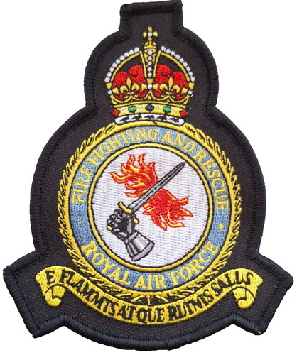 Raf fire fighting - fire, rescue