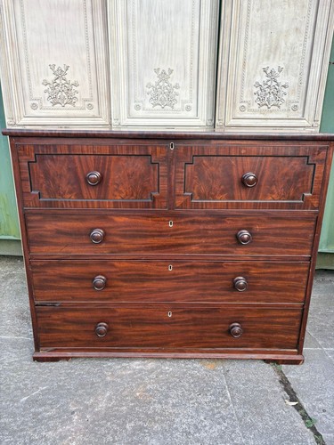 Large antique mahogany - antique,