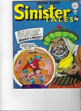 Amazing Stories Sinister Tales Menace Of Magic  # 121  Alan Class Comic