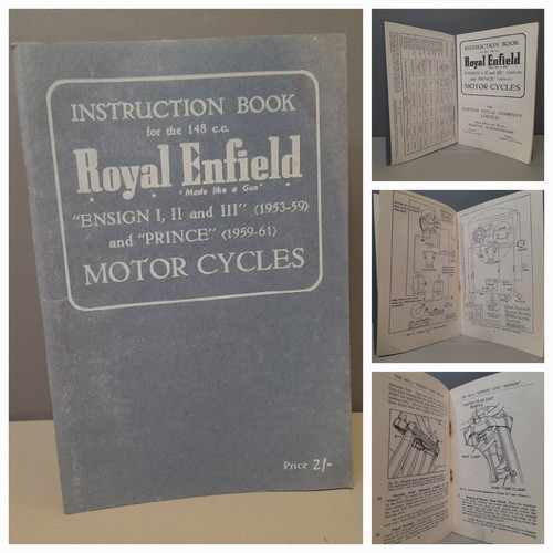 Royal enfield instruction book - instruction,
