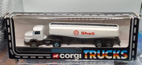 Vintage corgi trucks - corgi, mercedes
