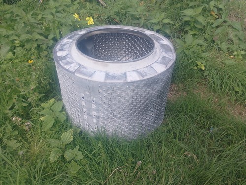 Upcycled washing machine - upcycled,