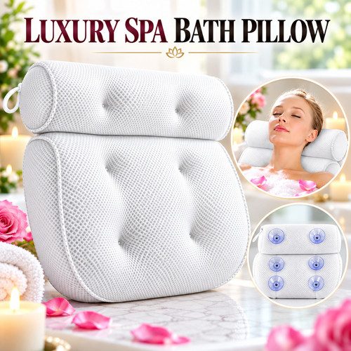 Luxury spa bath pillow - luxury,