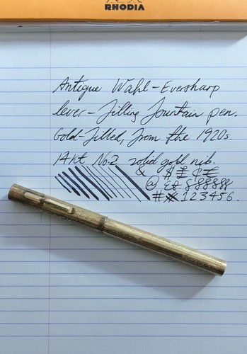Antique 1920s wahl - wahl, eversharp