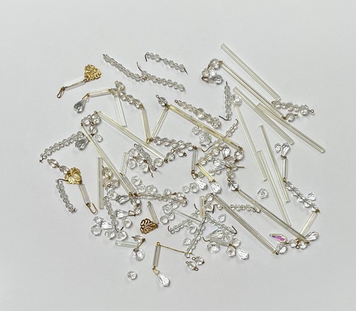 250 clear chandelier shabby - 250, x