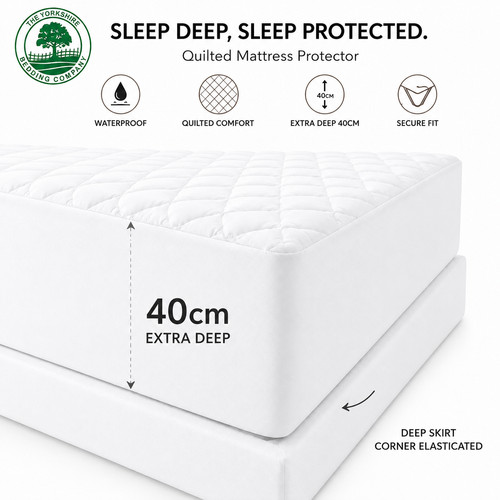 Extra deep quilted mattress - deep,