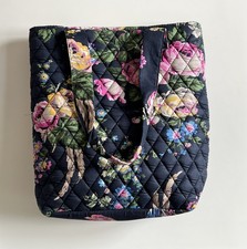 Joules Women's Beautiful Floral Quilted Tote Bag, Great as Actual Photos Show