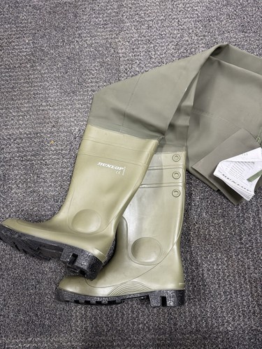 Dunlop safety thigh waders - dunlop,