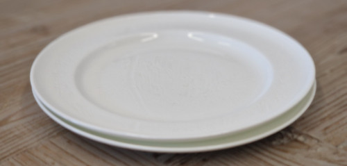 Denby white bone china side - china,