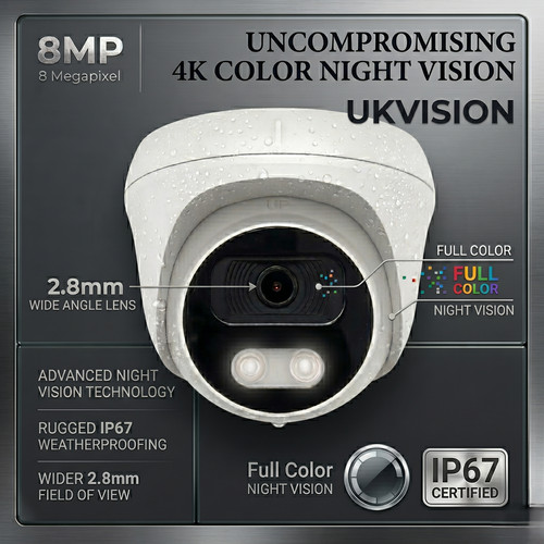 Ukvision 8mp full color - ukvision,