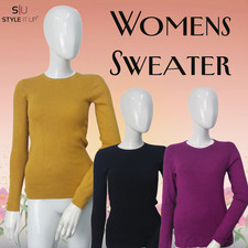 Ladies Red Herring Sweater Women's Soft Knit Long Sleeve Jumper Pullover Top UK