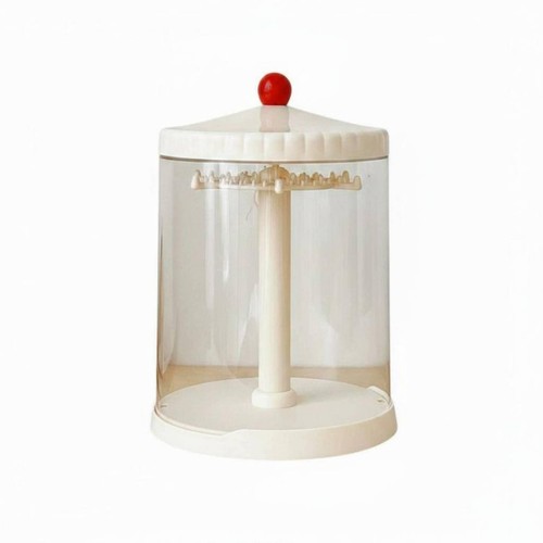 Rotating doll display case - rotating,