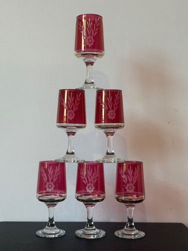Mid century bohemian ruby - bohemian,