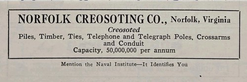 Norfolk creosoting print ad - co,