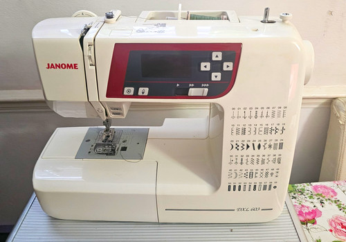 Janome dxl 603 - dxl, extras