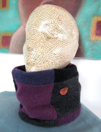 Tazzies purple black - purple, grey
