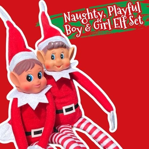 Naughty christmas elf - christmas, behaving