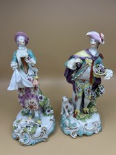 Pair of Derby porcelain