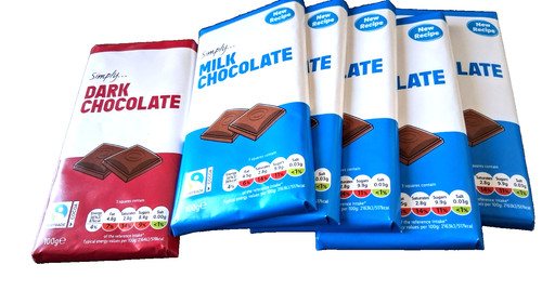 100g lidl simply chocolate - 6,,