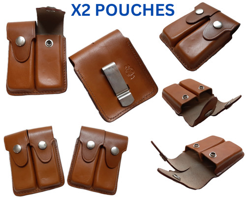 Ammo pouches leather - pouches,