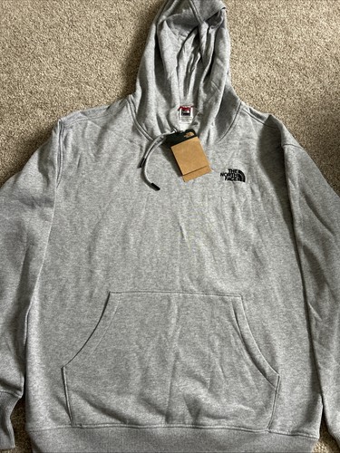 North face hoodie grey - hoodie, xl.