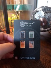 Wessex Mint Silver 4 X 1g