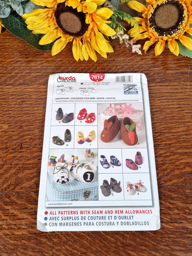 Burda sewing pattern - 7614, baby