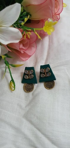 Hand made fabric - hand, stone