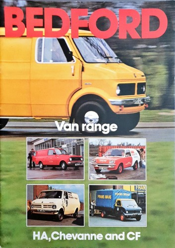 Bedford van range brochure - van,