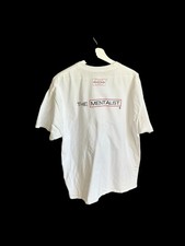 The Mentalist Season 6 Crew Tshirt Sz XL TV Promo White Distressed Panavision