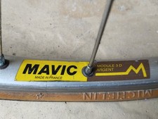 Vintage Mavic 700 Module 3 D Argent Rear Wheel specialized Hub Shimano Freewheel