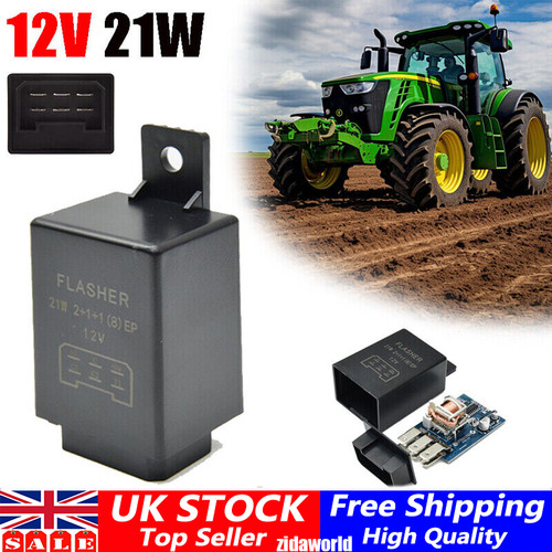 Flasher unit 12v - 12v, 6-pin