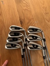 Ping G400 Irons 5-SW / Green Dot / Standard Length / AWT 2.0 Stiff Flex Shafts