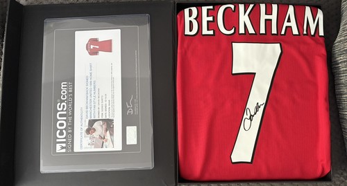 David beckham signed - david,